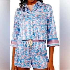 Free People Pillow Talk PJ Set in Cool Lavender